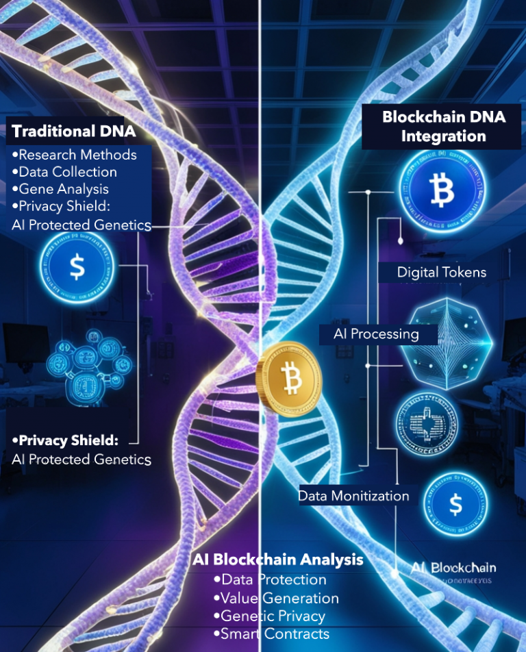 🧬 Gene Sequencing: Unlocking the Blockchain of Life – Day 6 of AI & Blockchain