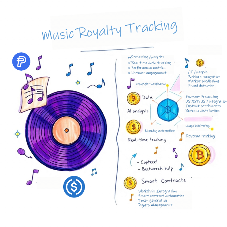 🎵 Music Royalties: Where Every Beat Drops Coins – Day 10 of AI & Blockchain